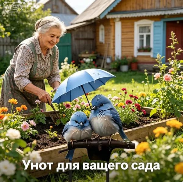 Фигурка садовая