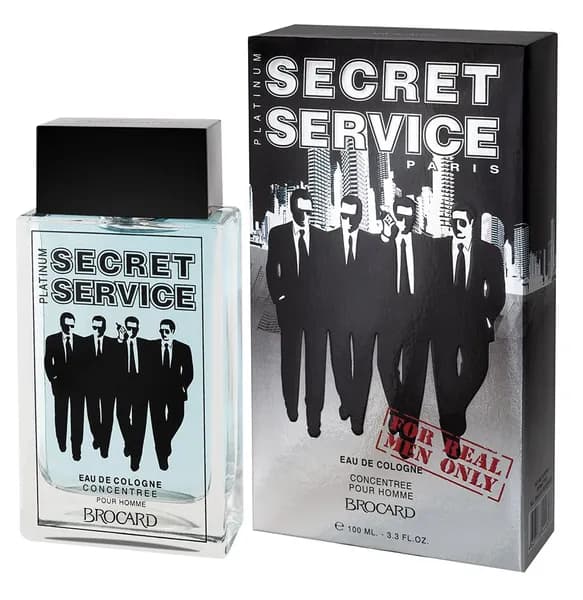 BROCARD men SECRET SERVICE - PLATINUM Одеколон 100 мл.