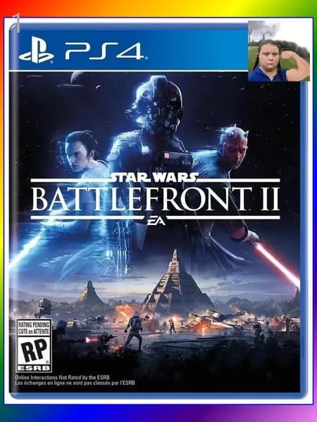 Игра Star Wars Battlefront 2 II (PlayStation 4, PlayStation 5, Английская версия)