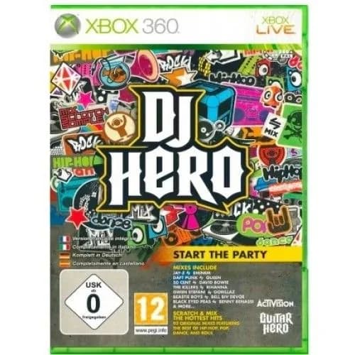 Игра DJ Hero (XBox360, Английская версия)