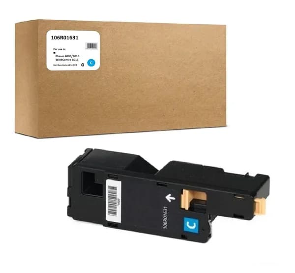 Картридж 106R01631 для Xerox Phaser 6000/6010/WC 6015 1K Cyan Compatible (совместимый)