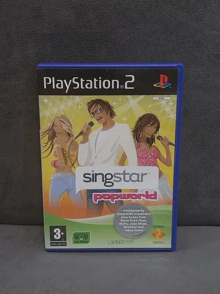 Игра SingStar Popworld (PlayStation 2, Английская версия)