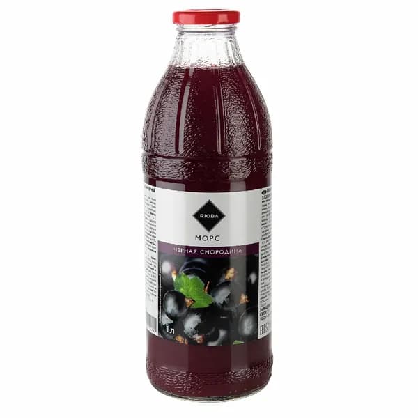 RIOBA Морс черная смородина, 1л