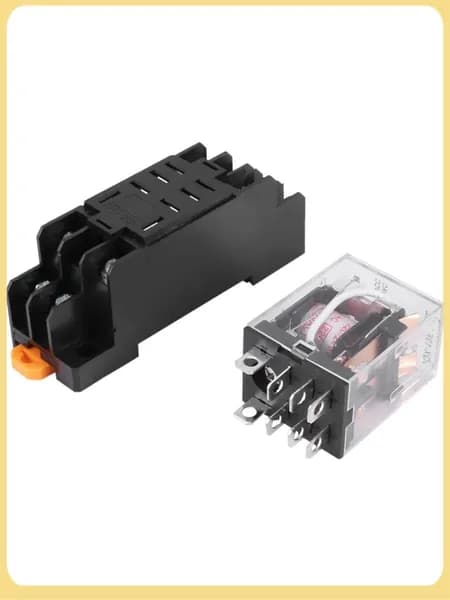 LY2NJ HH62P-L JQX-13F 220 В переменного тока катушки DPDT силовых реле 8 Pin ж PTF08A Гнездо