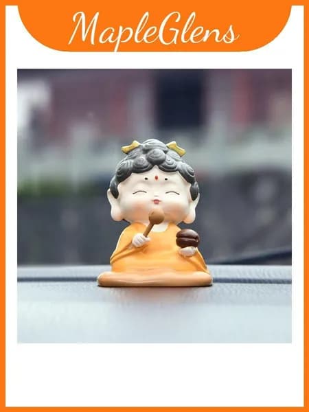 фигурка prosperity Buddha из смолы для украшения автомобиля и подарка на праздники стиль 1