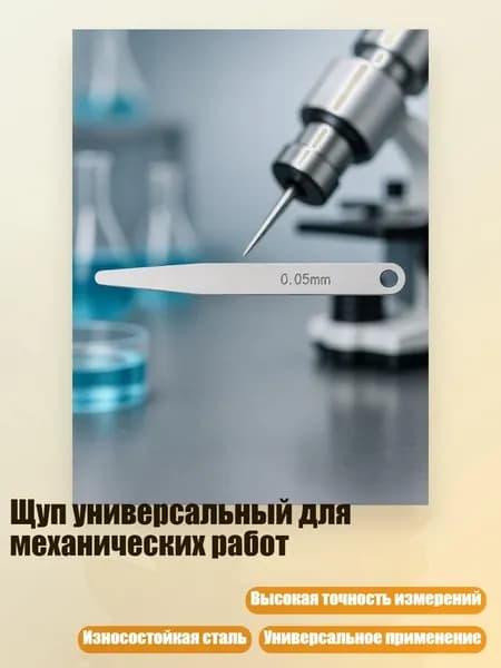 Щуп универсальный для механических работ, Толщина 0,05 мм
