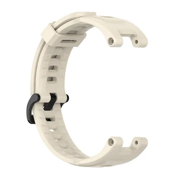 Силиконовый ремешок для Amazfit T-Rex и T-Rex Pro, бежевый