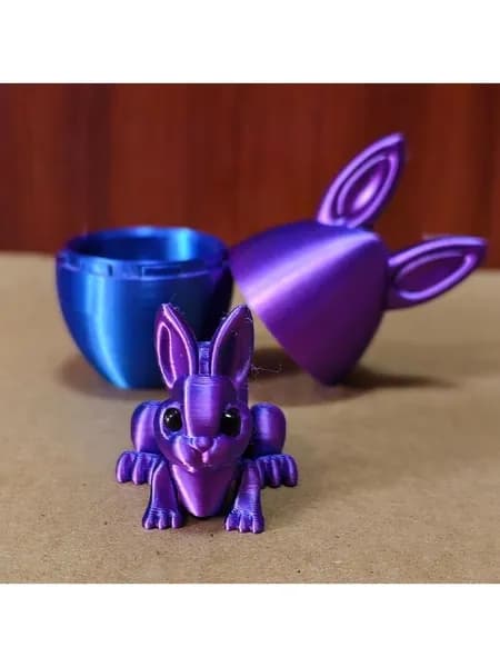 Пасхальные кроличьи яйца с 3d-принтом