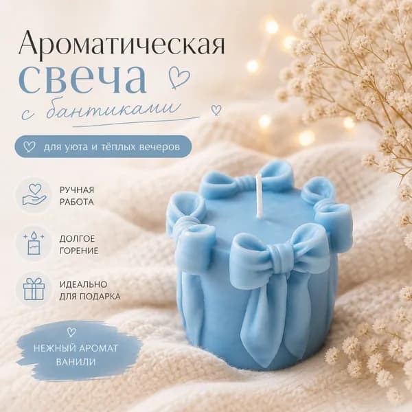 Ароматическая интерьерная свеча