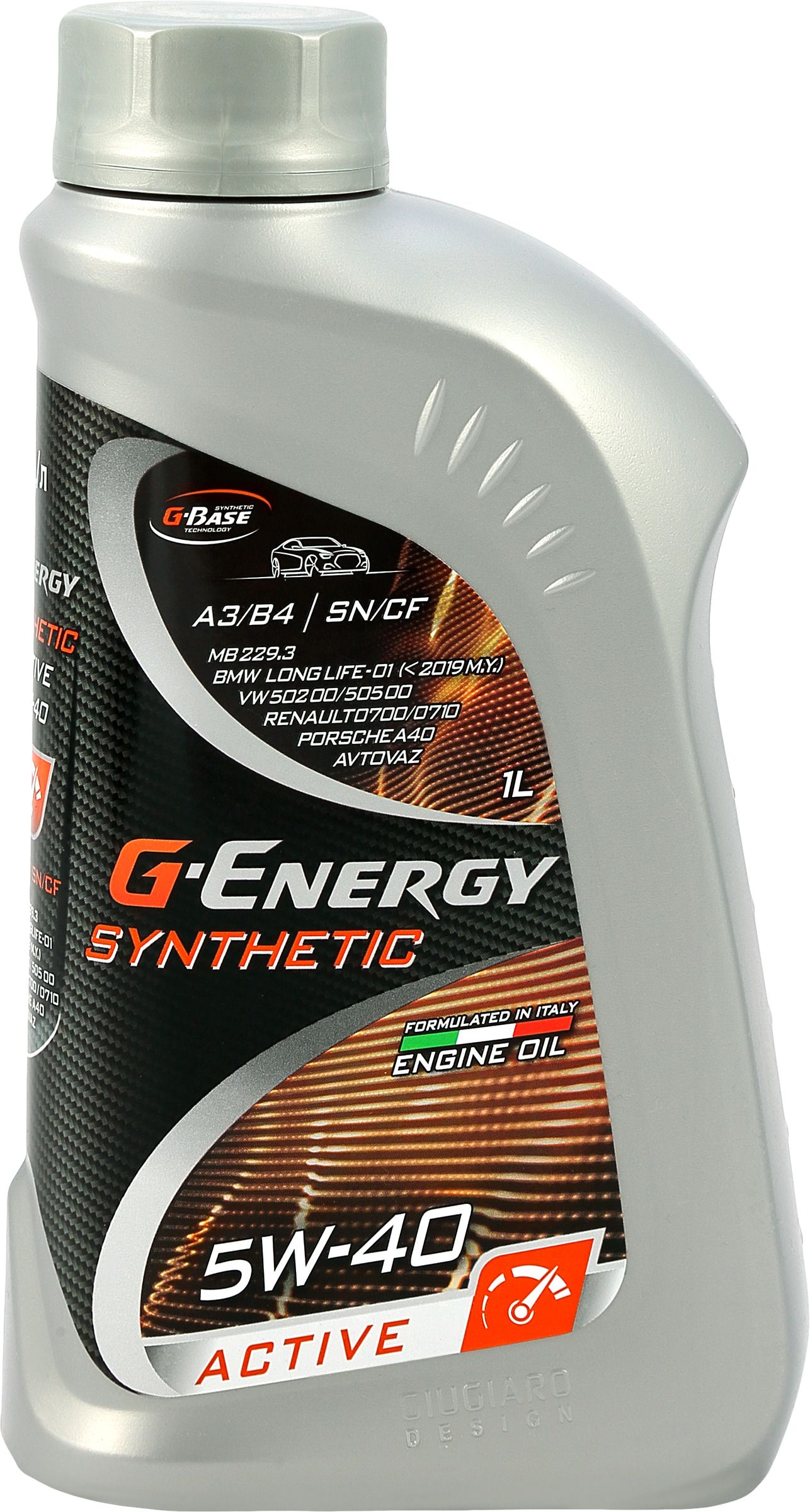 G-Energy SYNTHETIC ACTIVE 5W-40 Масло моторное, Синтетическое, 1 л