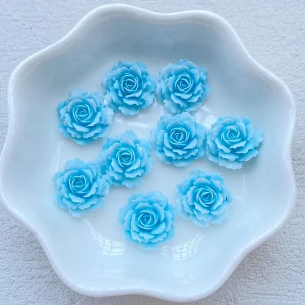 20pcs смола / розы DIY украшения аксессуары