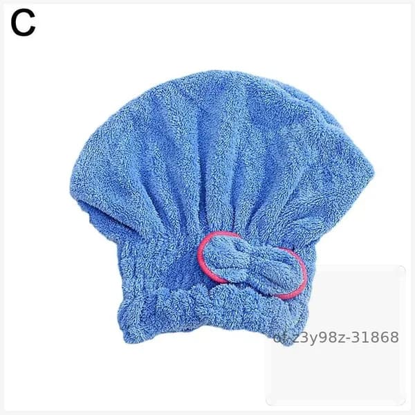 Шапочка для сухих волос с бантиком,25*30 см, красный, 1 шт.
