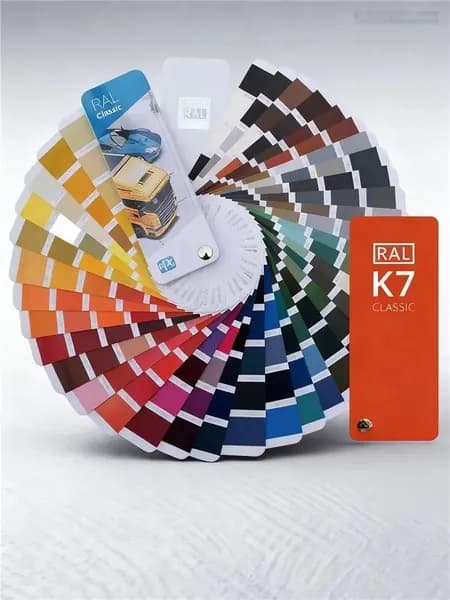 Каталог оттенков RAL Classic K7, справочник отделочных материалов