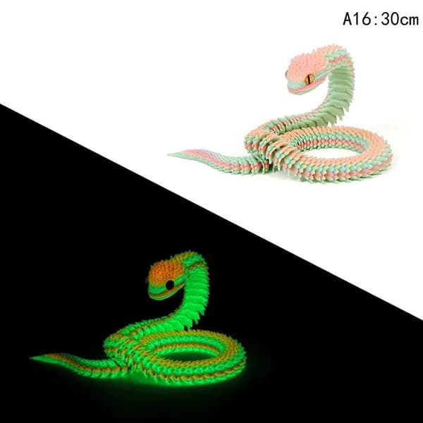 3d печать змеиные украшения