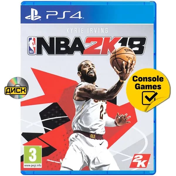 Игра PS4 NBA 2K18 (английская версия) (PlayStation 4, Английская версия)