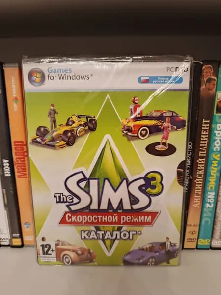 Видеоигра THE SIMS 3: Скоростной режим КАТАЛОГ (Русская и Английская версии) на ПК DVD (новый в плёнке!)