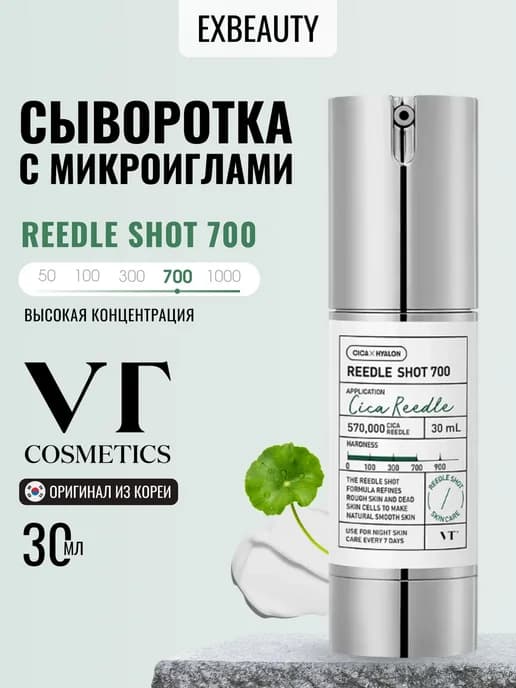 Бустер-сыворотка с микроиглами Reedle Shot 700