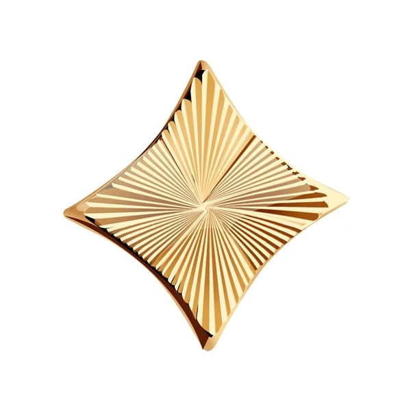 Золотая подвеска DIAMANT-ONLINE 585 пробы