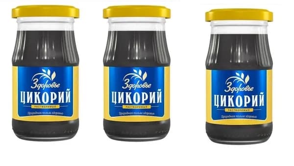 Здоровье Цикорий жидкий натуральный ,200г, 3шт