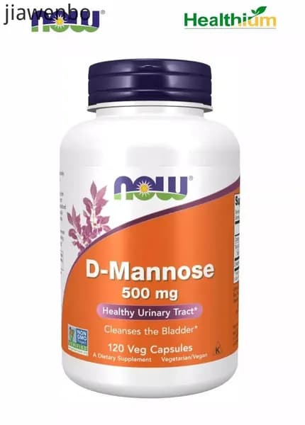 NOW D-Mannose 500мг 120 капсул Нау Д-Манноза 500мг д от цистита