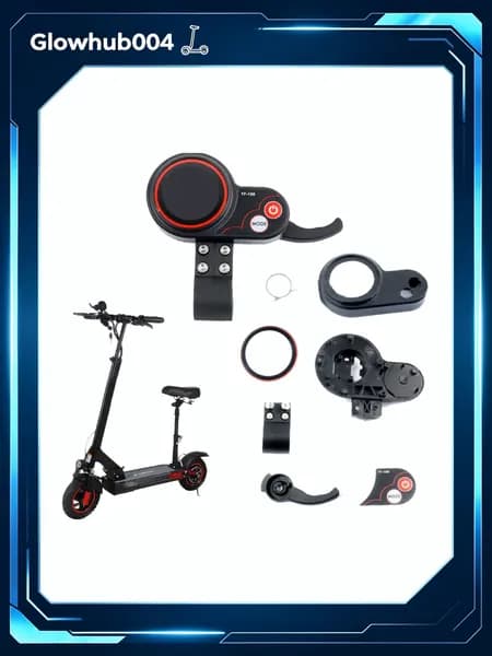 Electric Scooter TF-100 Dashboard для Kugoo, замена ABS черного/красного 20g, TF-100 дисплей