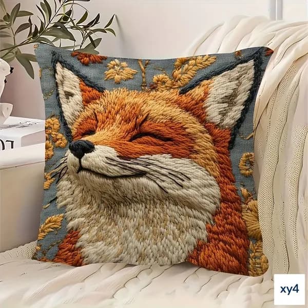 Наволочка декоративная 45x45 см 1 шт хаки