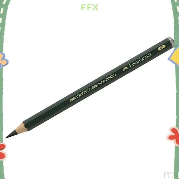 Faber-Castell Карандаш, твердость: 8B (8 Мягкий), толщина: 5.3 мм, 1 шт.