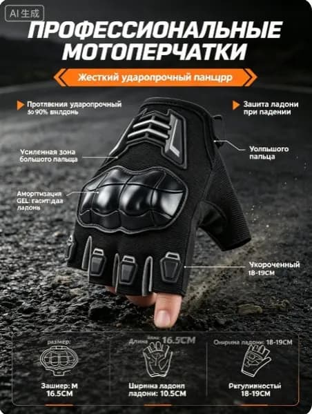 Велоперчатки