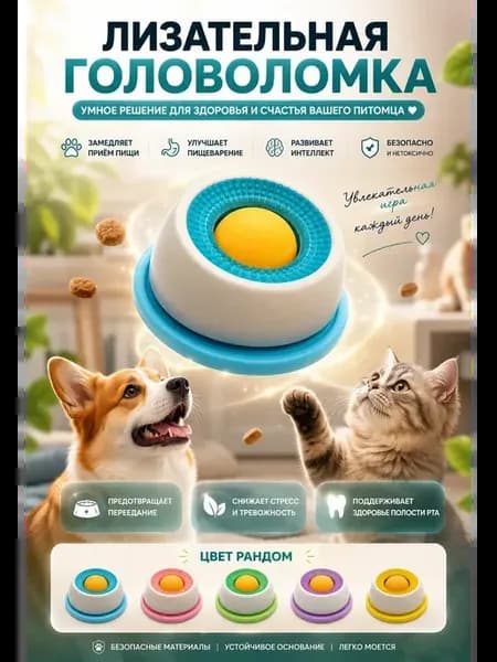 Миска для лизания кошек и собак