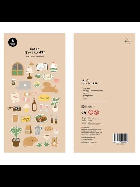 Стикеры Suatelier Daily Deco Small Happiness