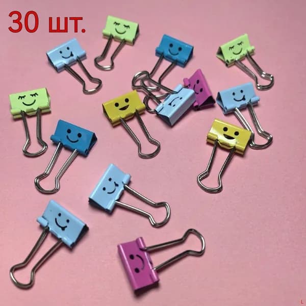 Зажим для бумаги 19 мм