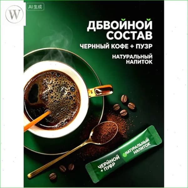 Кофе растворимый Порошковый 20г. 10шт.