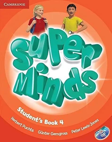 Super Minds Level 4 Student's Book with DVD-ROM | Книга б/у