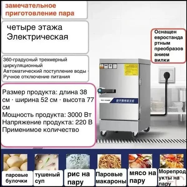 Пароконвектомат xiaxia