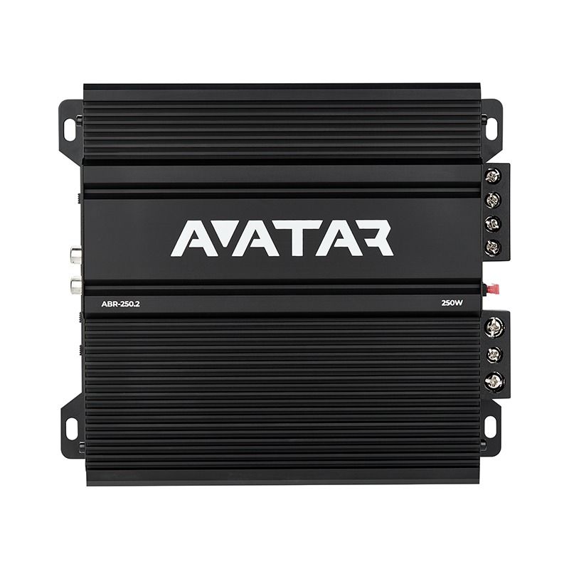 Усилитель автомобильный АВАТАР ABR-250.2 , 1шт