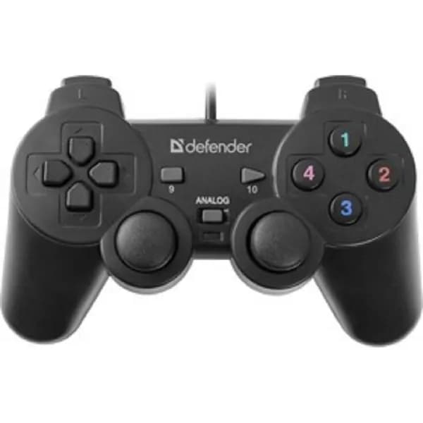 Defender Геймпад Omega USB, Проводной геймпад, 12 кнопок, 2 стика 64247