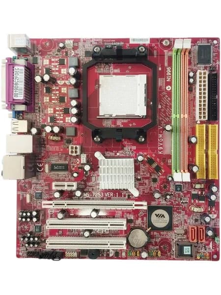 Материнская плата K9VGM-V AM2, 2xDDR2, Micro-ATX