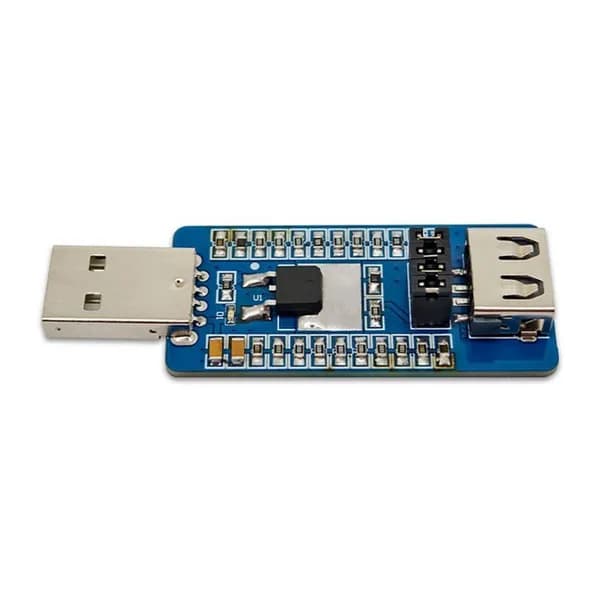 USB-модуль имитации нагрузки для внешнего аккумулятора, предотвращающий автоматическое отключение / регулируемый ток 25, 50, 75 и 150 мА.