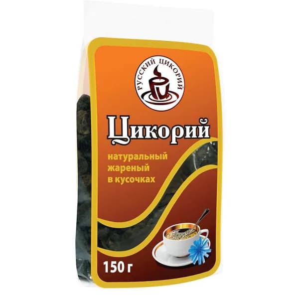 Русский цикорий Цикорий Натуральный ,жареный в кусочках, 150 г//