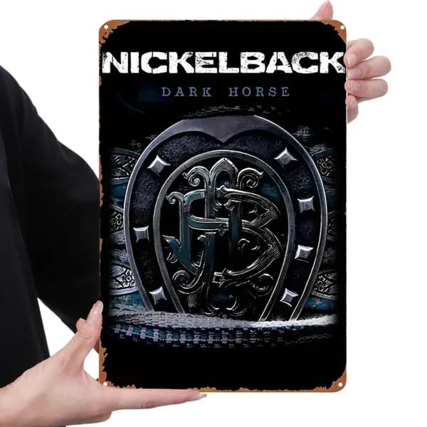 Декоративная табличка Nickelback, 20 30 см, водонепроницаемая