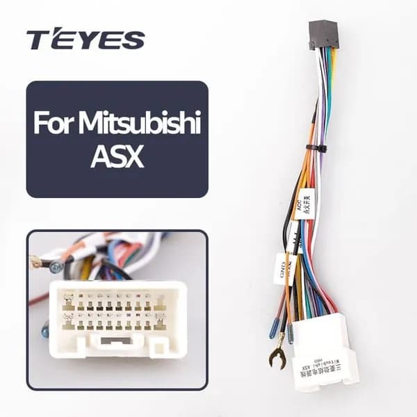 Провод питания на автомобиль MITSUBISHI 2007+ 16pin для подключения Android автомагнитолы