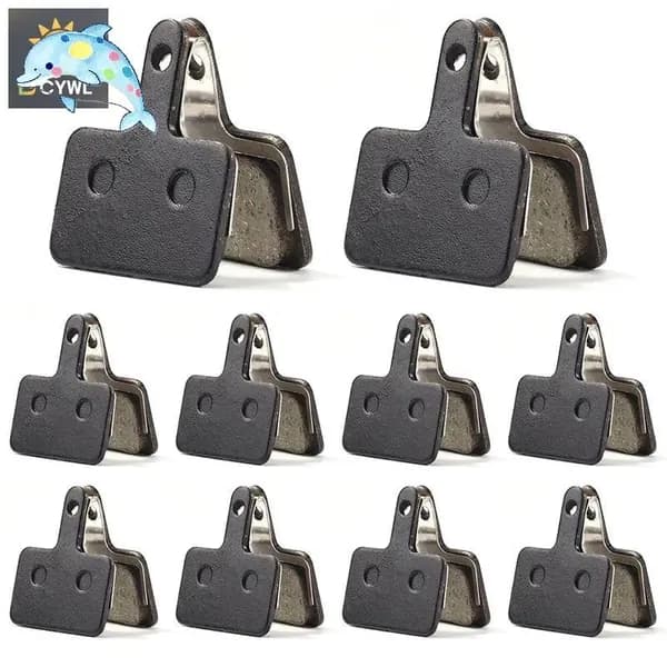 10 пар резиновых тормозных колодок SHIMANO для горных велосипедов M375/M445/M446