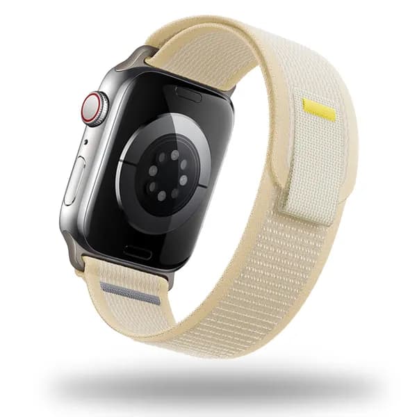 Тканевый ремешок для Apple Watch, Series 1-9, SE, Ultra / 42, 44, 45, 49 mm, Series 10 / 46 mm. Нейлоновый ремешок для Эпл Вотч.