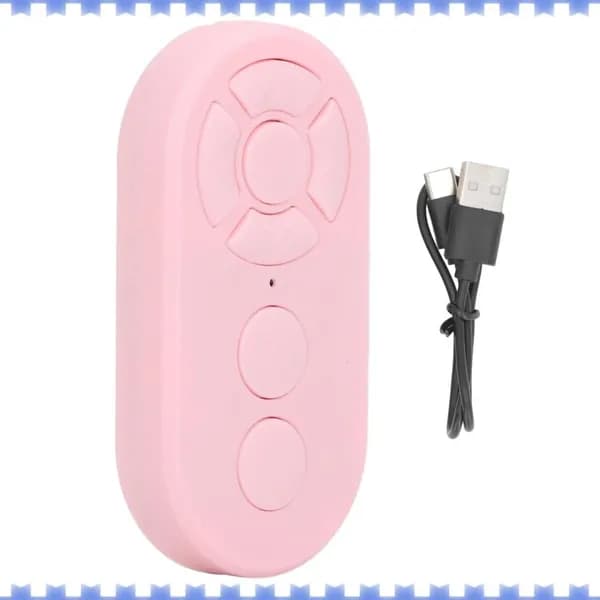Bluetooth-кнопка для фото, розовый