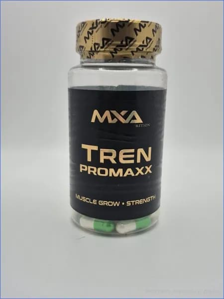 Анаболический комплекс MXA NUTRITION Tren Pro maxx 60 капсул, препарат для роста массы и силы, спортивное питание для мужчин 30