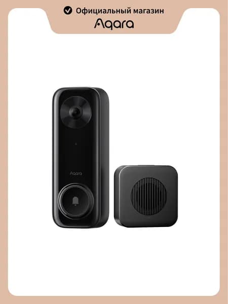 Aqara Умный видеозвонок G400 DB-C03D, черный