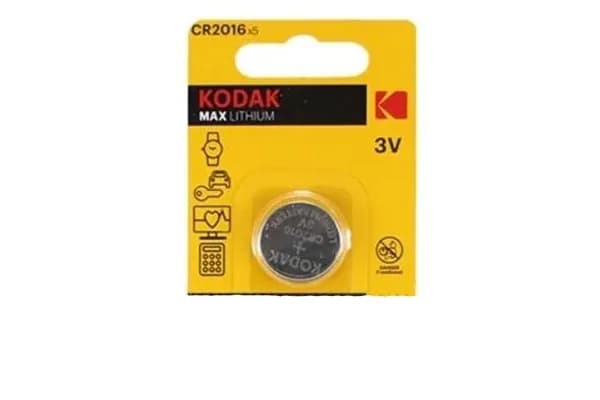 батарейки Kodak CR2016 литиевая 1 штука