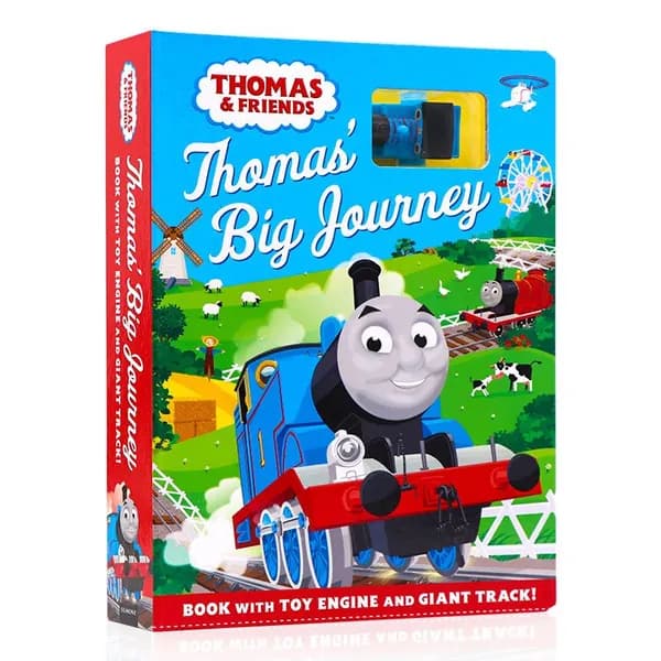 Печатная книга Usborne wind up bus train