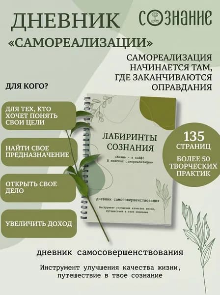 Дневник "Лабиринты сознания"
