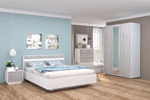 Зарон Комплект мебели для спальни , сп. место 160х200 см
